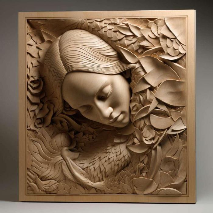 نموذج ثلاثي الأبعاد لآلة CNC 3D Art 